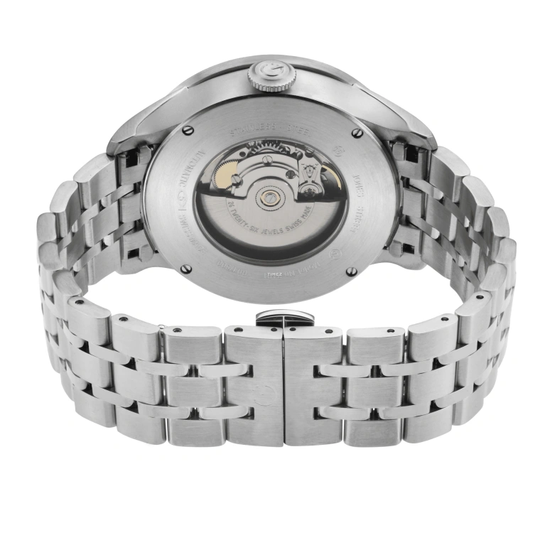 Gevril,Jones Street 45mm,45mm,Stainless Steel,Black,Automatic,Day,38hours,2101