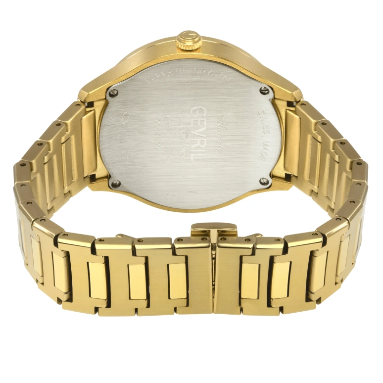 Gevril,Morcote 36mm,36mm,Stainless Steel,White,Quartz,Sapphire,Tonneau,10021B