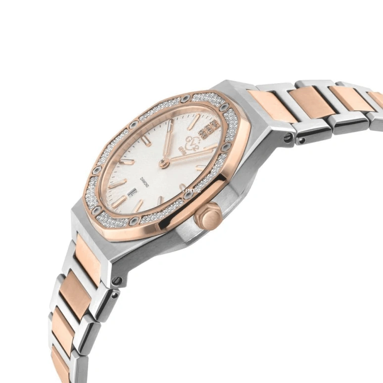 Gevril,Palmanova 33mm,33mm,Stainless Steel,White,Quartz,Day,Sapphire,12701