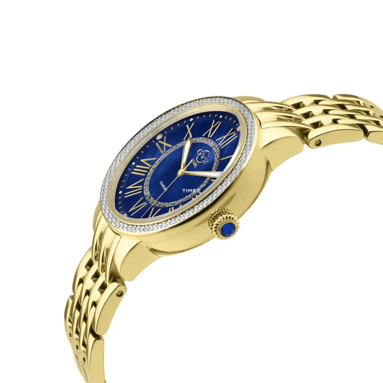 Gevril,Astor 38mm,38mm,Stainless Steel,Blue,Quartz,Sapphire,Crystal Glass,Round,9146