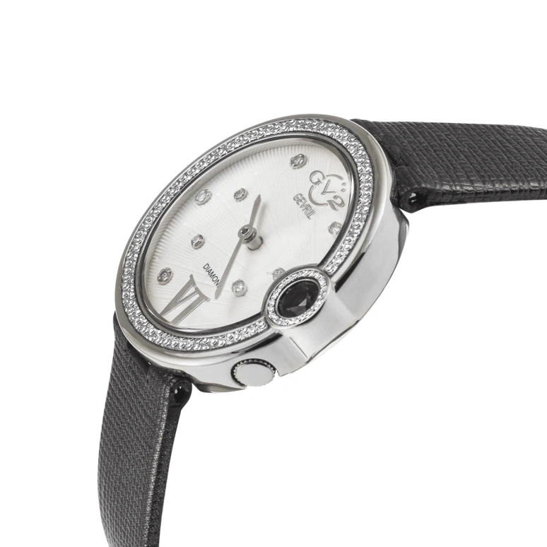 Gevril,Perugia 34mm,34mm,Stainless Steel,Silver,Quartz,Sapphire,Round,14700