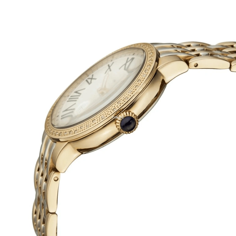 Gevril,Astor 40mm,40mm,Stainless Steel,White,Silver White,Quartz,Sapphire,Crystal Glass,Round,9105