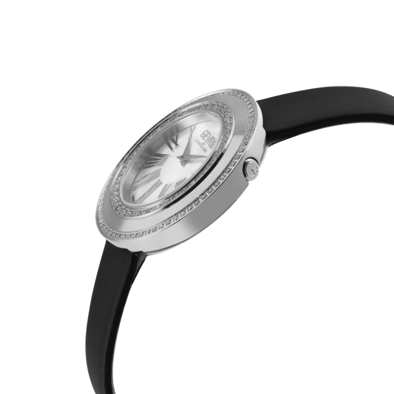 Gevril,Gandria 36mm,36mm,Stainless Steel,White,Quartz,Sapphire,Round,12241