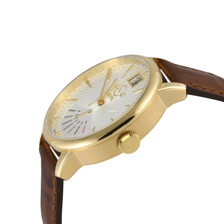 Gevril,Rovescio 42mm,42mm,Stainless Steel,White,Quartz,Date,Big Date,Retrograde,56213