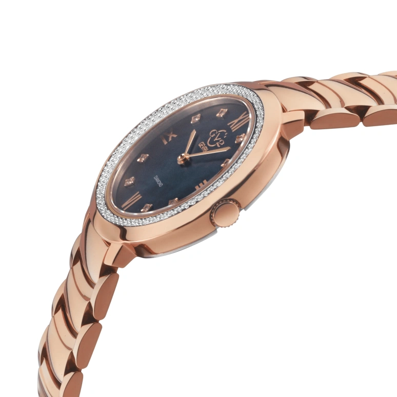 Gevril,Amalfi 34mm,34mm,Stainless Steel,Black,Quartz,Sapphire,Crystal Glass,Round,14103B