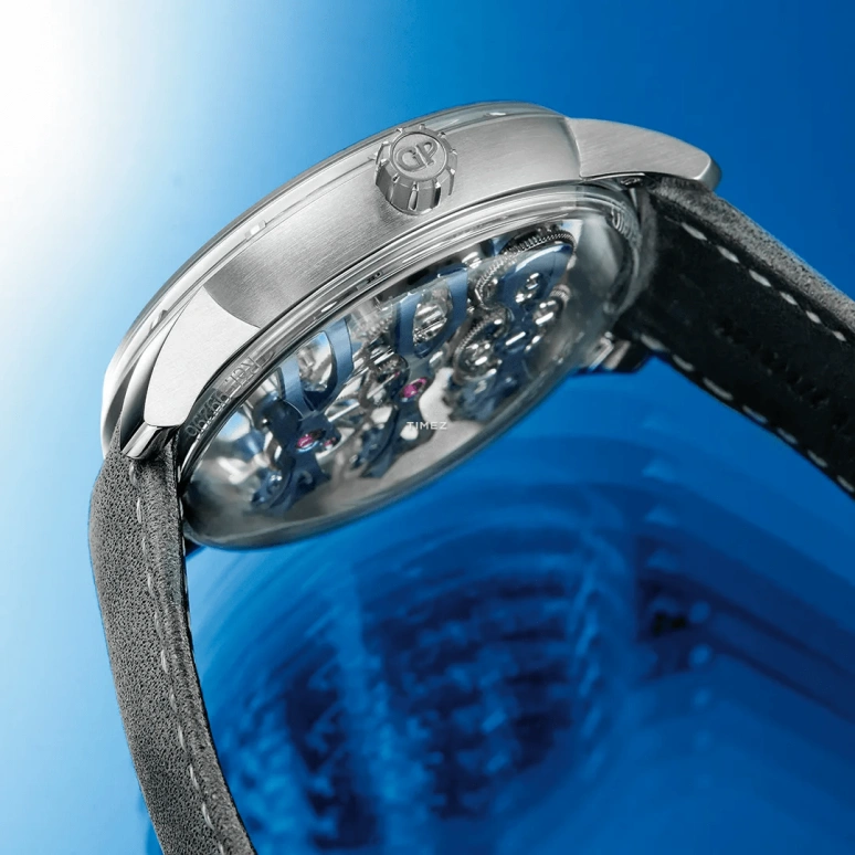 Girard-Perregaux,Bridges 44mm,44mm,Titanium,Skeleton,Automatic,Tourbillon,Sapphire,Crystal Glass,99296,99296-21-3128-5GX