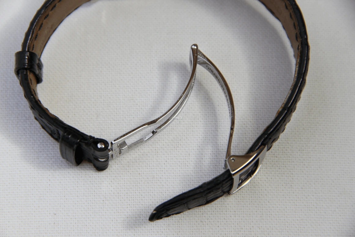 Girard-Perregaux,Heritage 37x37mm,37x37mm,White Gold,Silver,Automatic,Moonphase,Perpetual Calendar,Leap Year,Month,46hours,In-house Caliber,27220,27220-11-161-BA6A