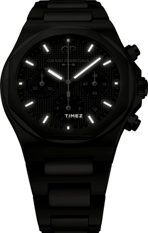 Girard-Perregaux,Laureato 42mm,42mm,Titanium,Grey,Automatic,Chronograph,Day,81020,81020-21-3263-1CM