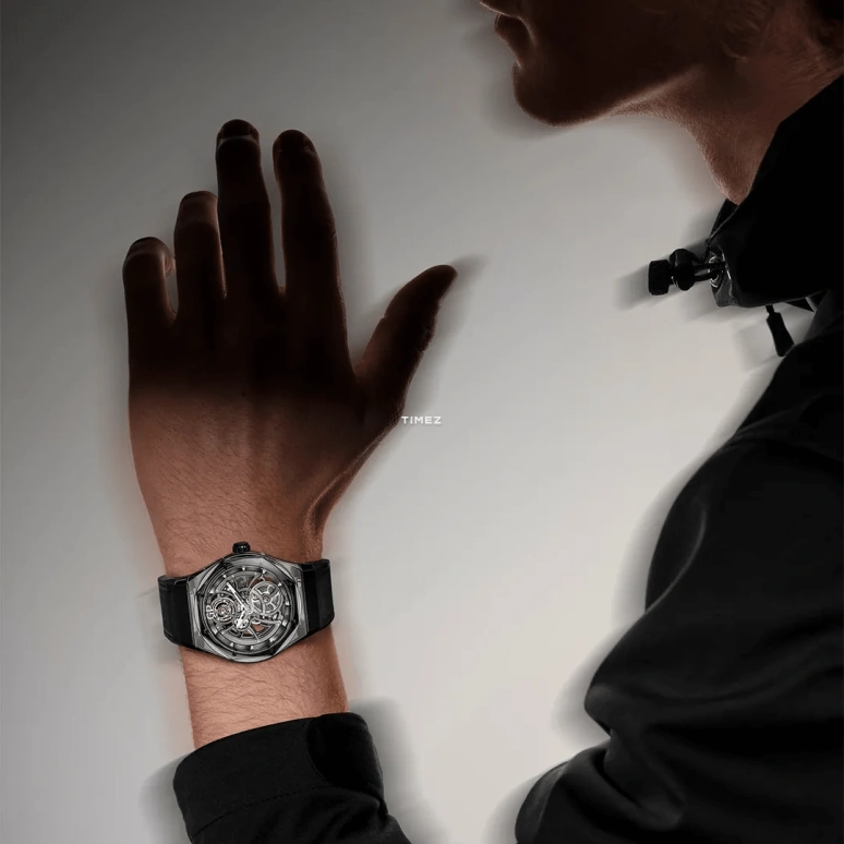 Girard-Perregaux,Laureato 44mm,44mm,Sapphire,Crystal,Titanium,Skeleton,Automatic,Tourbillon,54hours,81071,81071-43-2022-1CX