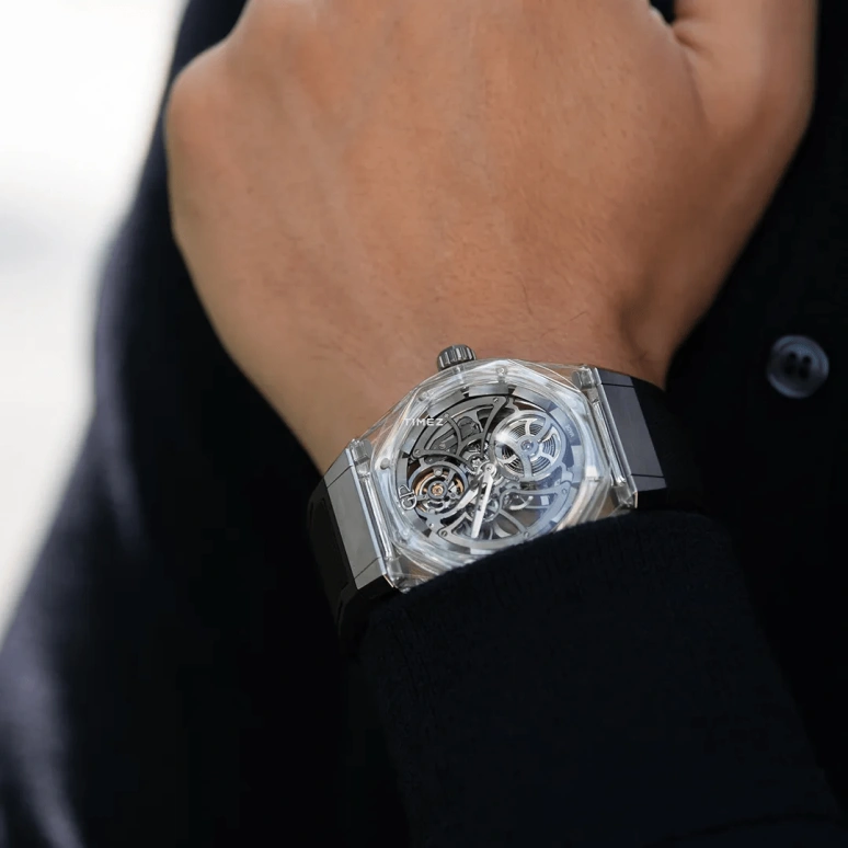 Girard-Perregaux,Laureato 44mm,44mm,Titanium,Sapphire,Crystal,Grey,Skeleton,Automatic,54hours,In-house Caliber,81071,81071-43-231-FB6A