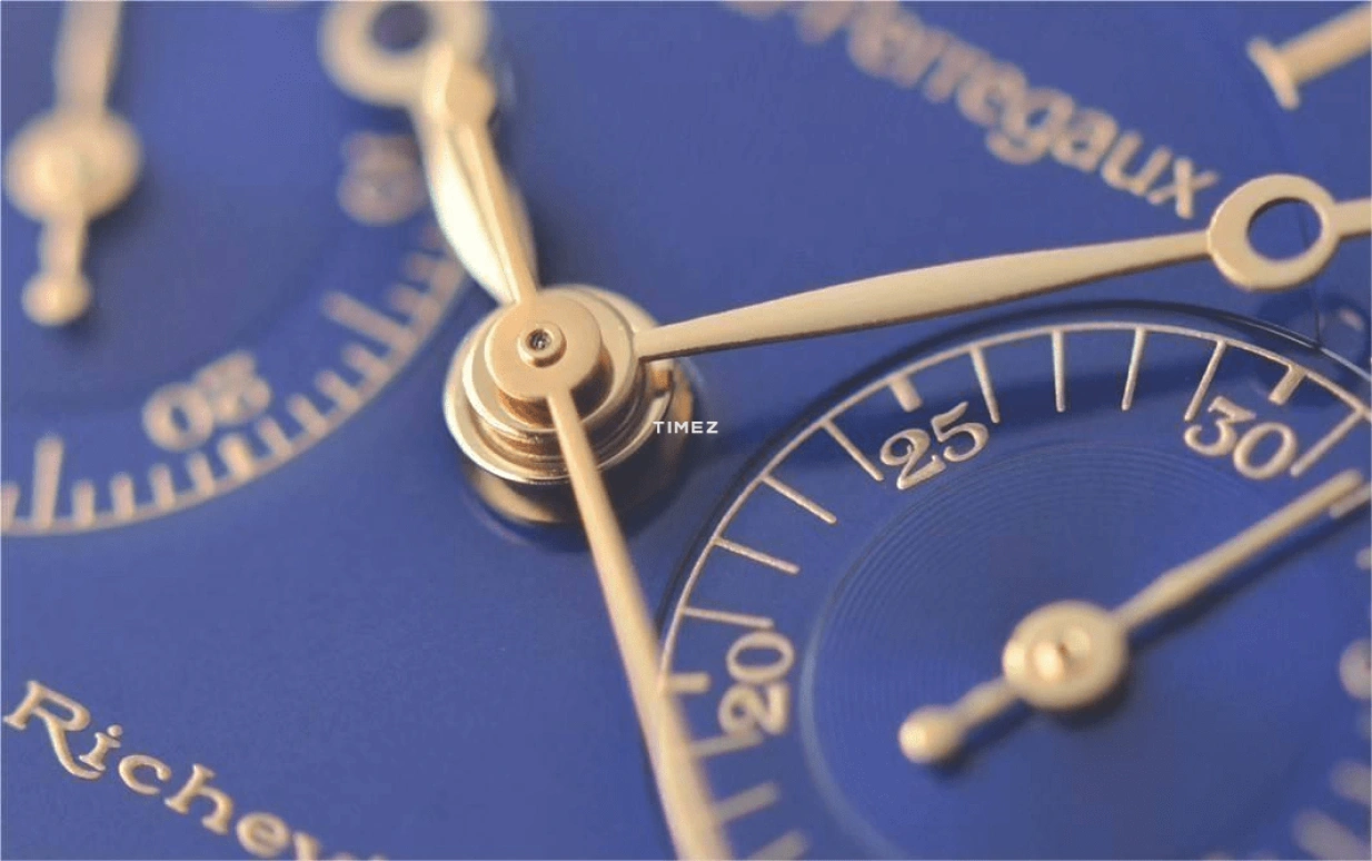 Girard-Perregaux,Other 35x44mm,35x44mm,Rose Gold,Blue,Handwound,Chronograph,Tonneau,2710