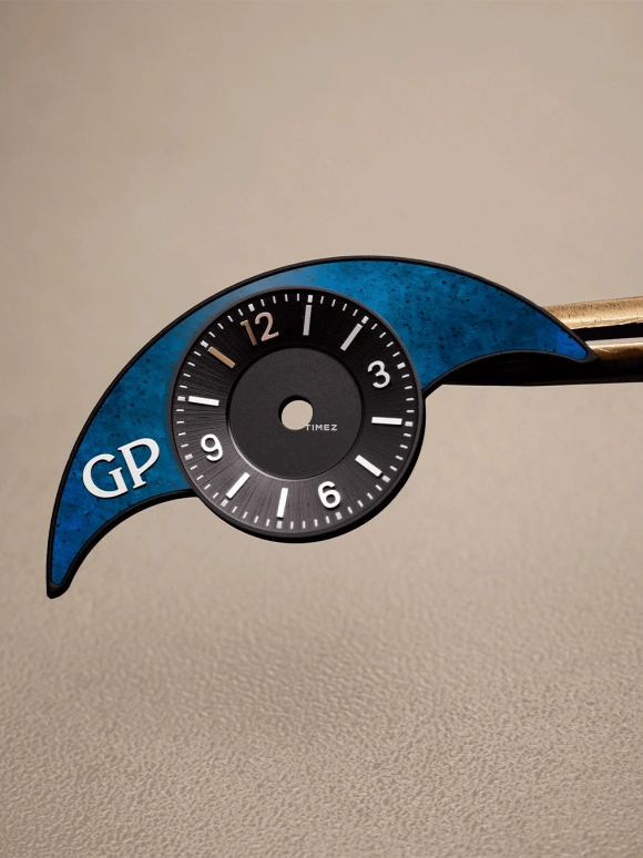 Girard-Perregaux,Cosmos 47mm,47mm,Titanium,Blue,Handwound,Tourbillon,Zodiac Indications,Day / Night Indication,99292,99292-21-3587-5CC