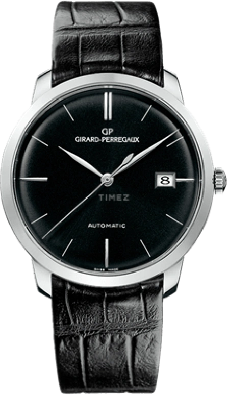 Girard-Perregaux,1966 38mm,38mm,White Gold,Black,Automatic,Day,46hours,49525,49525-53-631-BK6A