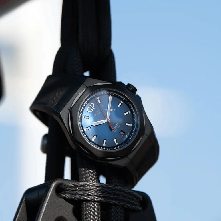 Girard-Perregaux,Laureato 44mm,44mm,Titanium,Blue,Automatic,Day,46hours,81070,81070-21-491-FH6A