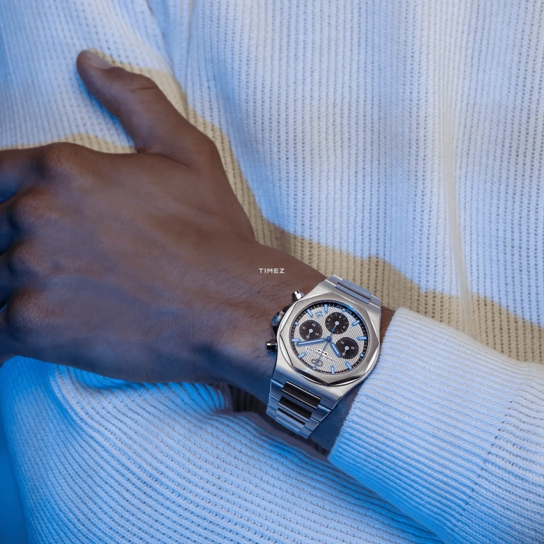 Girard-Perregaux,Laureato 42mm,42mm,Stainless Steel,Silver,Automatic,Chronograph,Day,81020,81020-11-131-11A