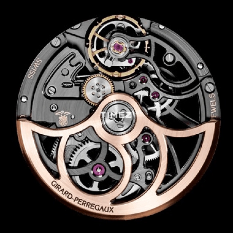 Girard-Perregaux,Laureato 42mm,42mm,White Gold,Skeleton,Automatic,54hours,In-house Caliber,81015,81015-53-3240-1GM