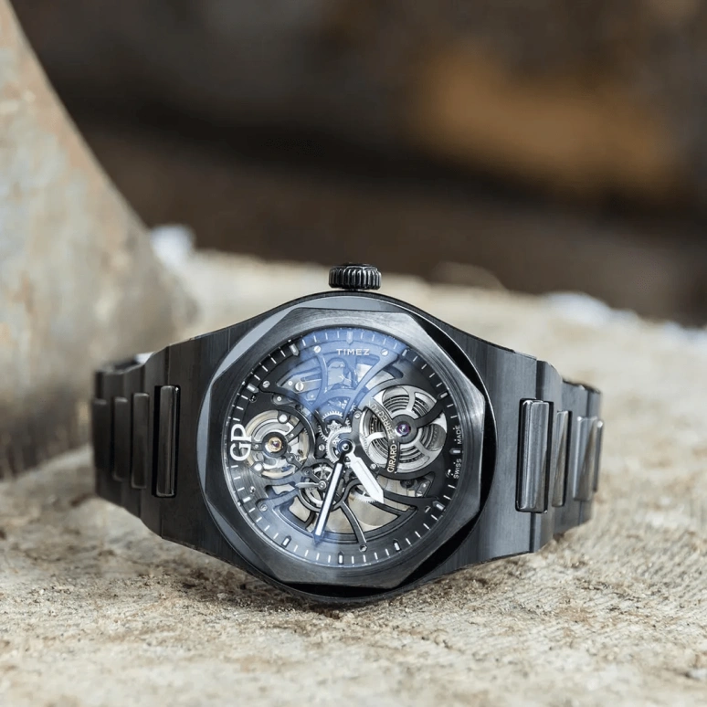Girard-Perregaux,Laureato 42mm,42mm,Ceramic,Skeleton,Automatic,54hours,In-house Caliber,81015,81015-32-001-32A