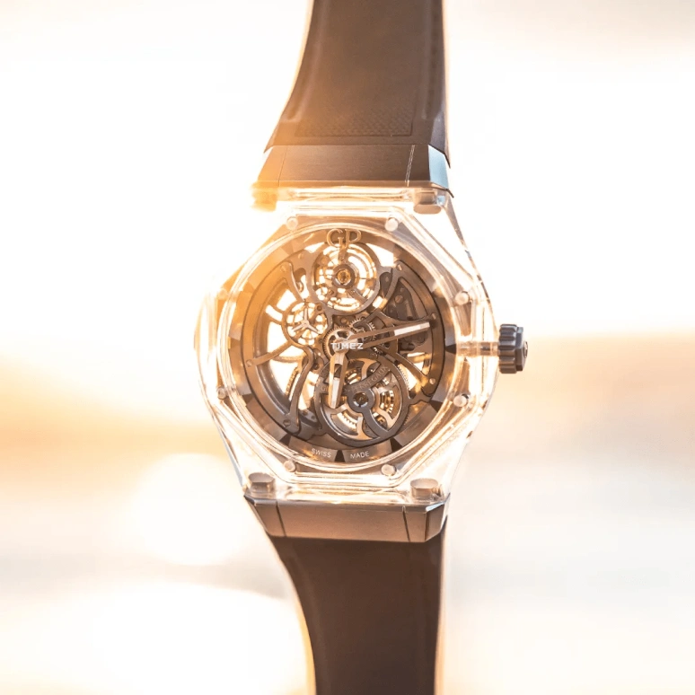 Girard-Perregaux,Laureato 44mm,44mm,Titanium,Sapphire,Crystal,Grey,Skeleton,Automatic,54hours,In-house Caliber,81071,81071-43-231-FB6A
