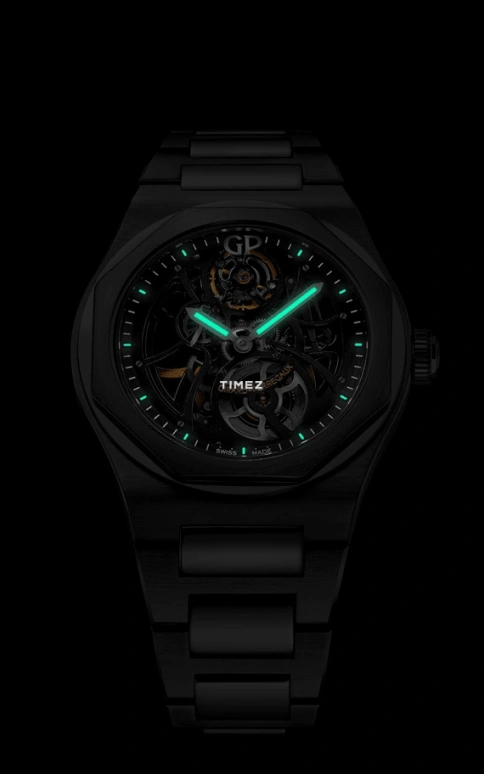 Girard-Perregaux,Laureato 42mm,42mm,White Gold,Skeleton,Automatic,54hours,In-house Caliber,81015,81015-53-3240-1GM