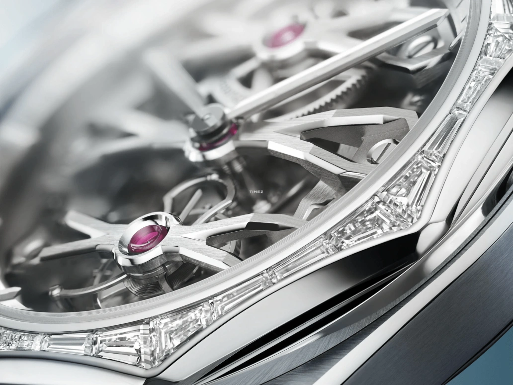 Girard-Perregaux,Laureato 41mm,41mm,Stainless Steel,White Gold,Silver,Automatic,Tourbillon,55hours,99112,99112-58S3451-1CM