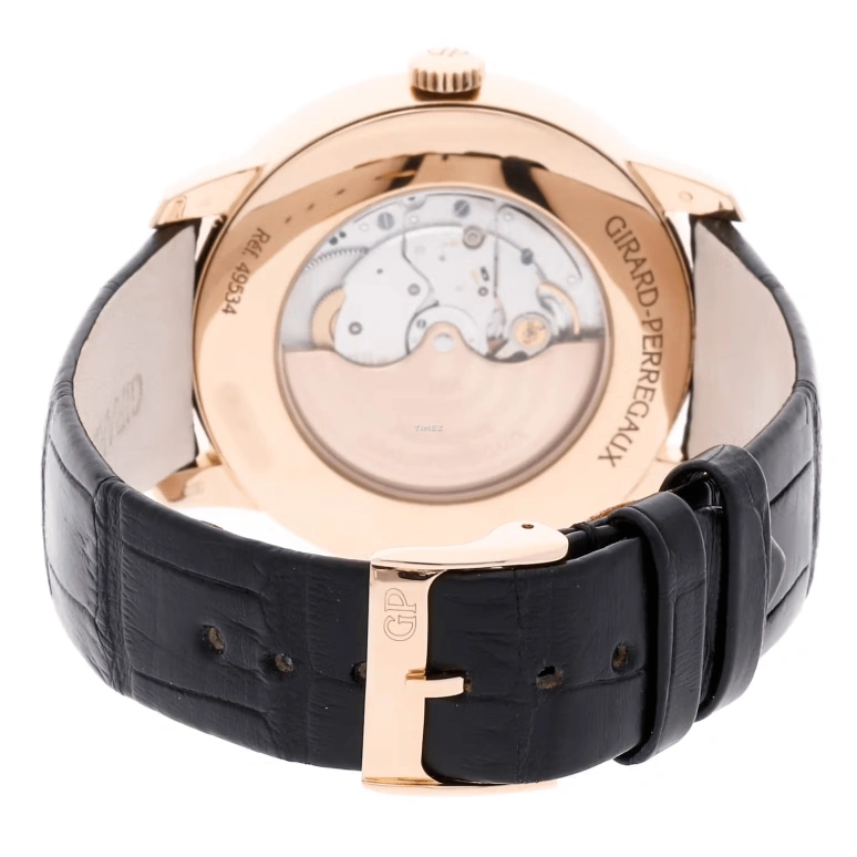Girard-Perregaux,1966 40mm,40mm,Rose Gold,White,Automatic,Sapphire,Round,4953452711BK6A