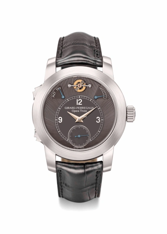 Girard-Perregaux,Vintage 1945 42mm,42mm,Platinum,Grey,Handwound,Power Reserve Indicator,Function Selector,9979