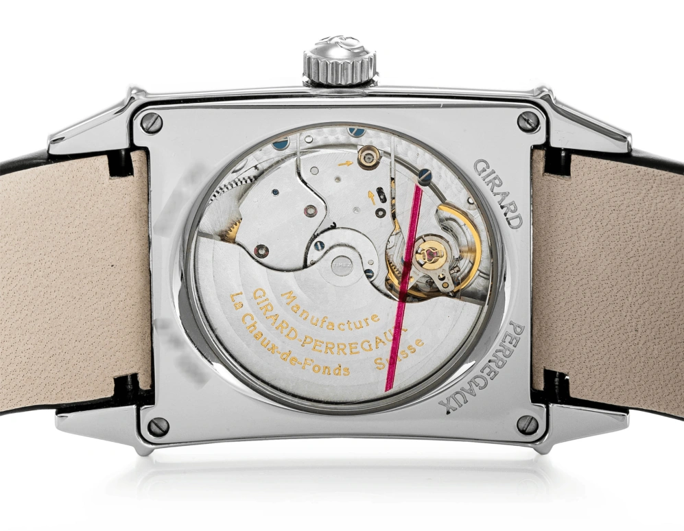 Girard-Perregaux,Heritage 28.20x28.60mm,28.20x28.60mm,Stainless Steel,Silver White,Automatic,Day,40hours,25932,25932-11-162-BA6A