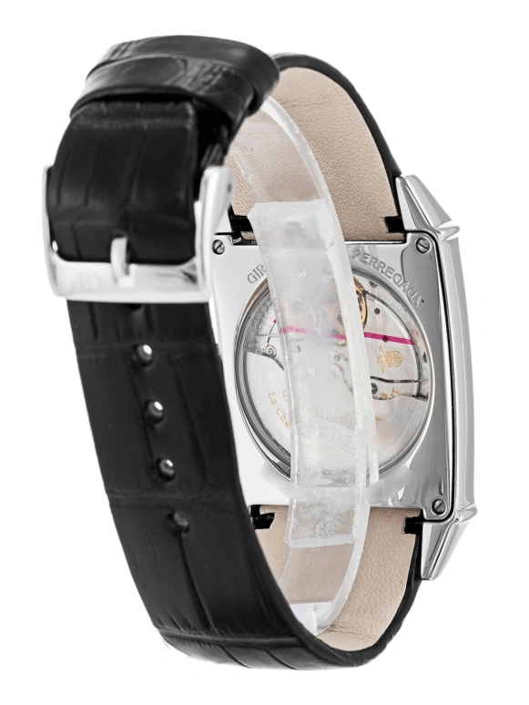 Girard-Perregaux,Heritage 28.20x28.60mm,28.20x28.60mm,Stainless Steel,Silver White,Automatic,Day,40hours,25932,25932-11-162-BA6A
