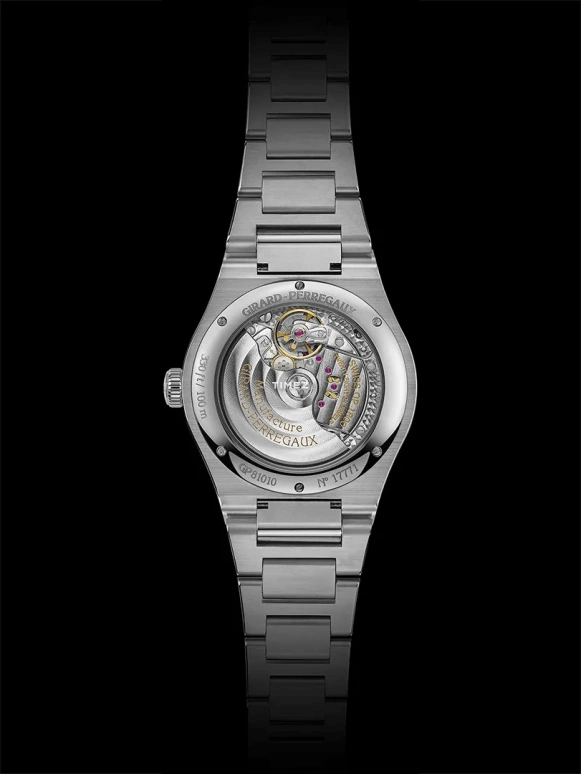 Girard-Perregaux,Laureato 42mm,42mm,Stainless Steel,Green,Automatic,Day,54hours,81010,81010-11-3153-1CM