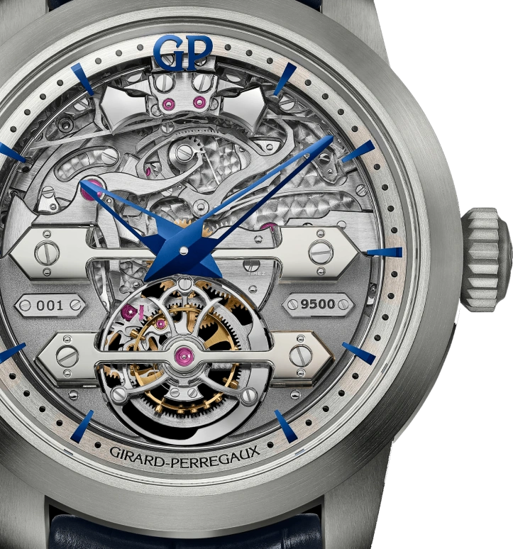 Girard-Perregaux,Bridges 45mm,45mm,Titanium,Grey,Handwound,Tourbillon,Minute Repeater,99820,99820-21-3226-5GC
