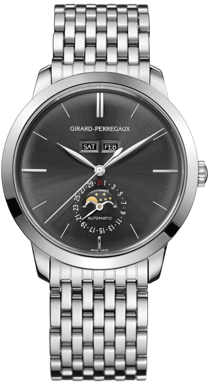 Girard-Perregaux,1966 40mm,40mm,White Gold,Automatic,46hours,In-house Caliber,49535,49535-53-251-53A
