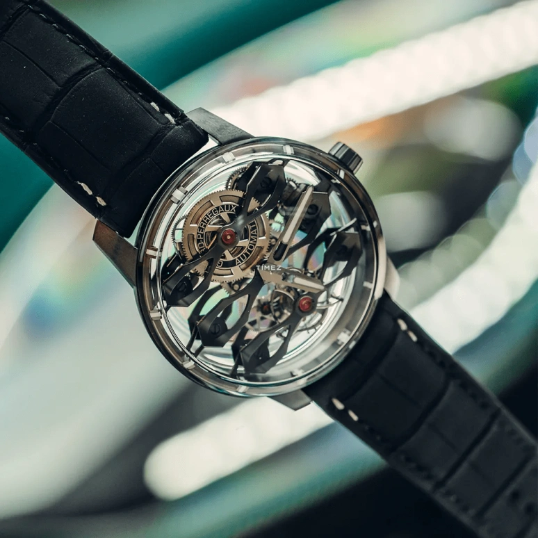 Girard-Perregaux,Bridges 44mm,44mm,Titanium,Skeleton,Automatic,Tourbillon,60hours,99296,99296-21-001-BA6A