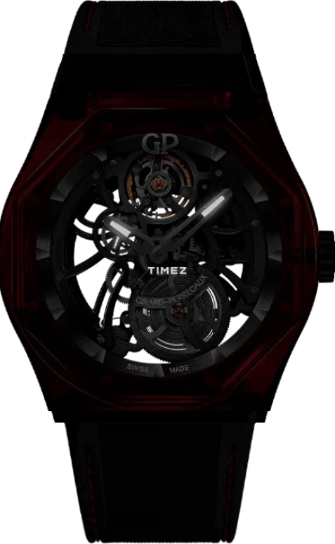 Girard-Perregaux,Laureato 44mm,44mm,Titanium,Skeleton,Automatic,Tourbillon,54hours,81071,81071-44-3115-1CX