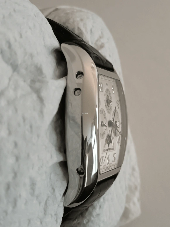 Girard-Perregaux,Heritage 37x37mm,37x37mm,White Gold,Silver,Automatic,Moonphase,Perpetual Calendar,Leap Year,Month,46hours,In-house Caliber,27220,27220-11-161-BA6A