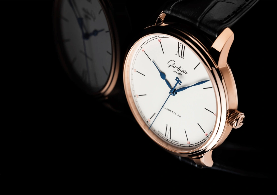 Glashütte Original,Senator 40mm,40mm,Red Gold,White,Automatic,100hours,In-house Caliber,1,1-36-01-02-05-61