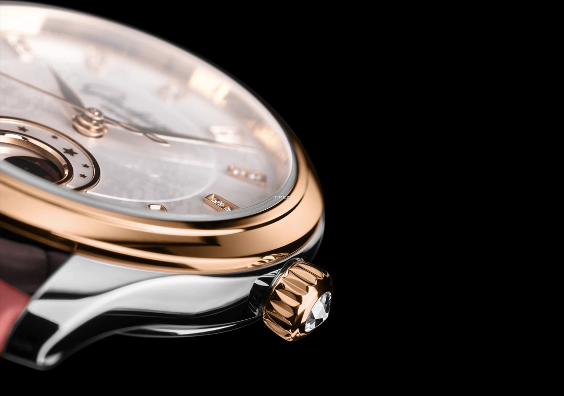 Glashütte Original,Serenade Luna 32.50mm,32.50mm,Stainless Steel,Red Gold,White,Automatic,Moonphase,60hours,1,1-35-14-01-06-04