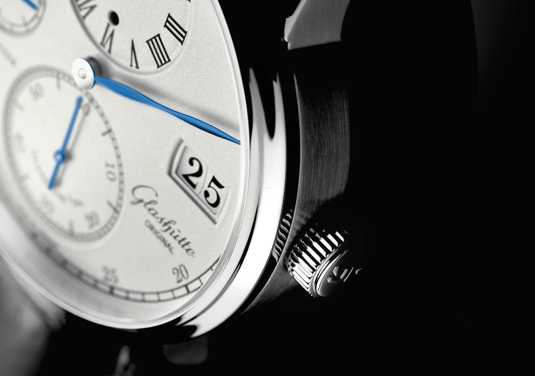 Glashütte Original,Senator 42mm,42mm,White Gold,Silver,Handwound,Power Reserve Indicator,Big Date,1,1-58-04-04-04-04