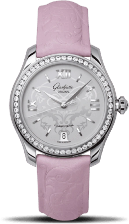 Glashütte Original,Lady Serenade 36mm,36mm,Stainless Steel,Pink,Automatic,Day,40hours,1,1-39-22-03-22-04