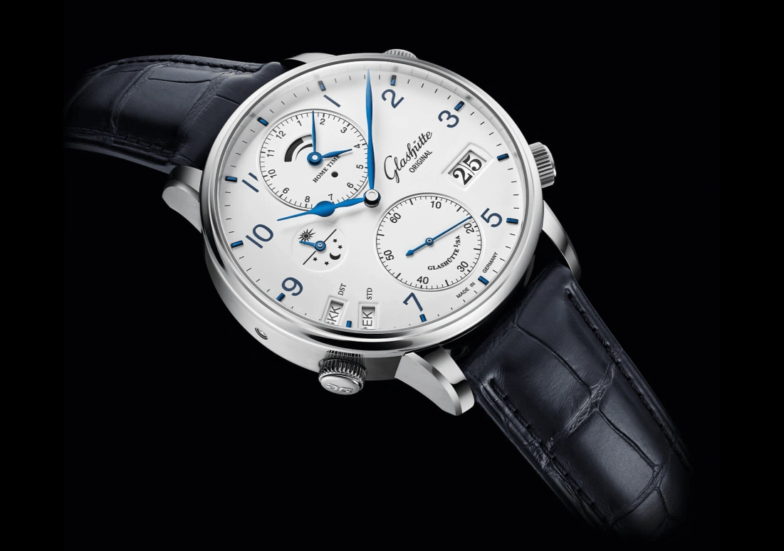 Glashütte Original,Senator 44mm,44mm,Stainless Steel,White,Automatic,72hours,In-house Caliber,1,1-89-02-03-02-64