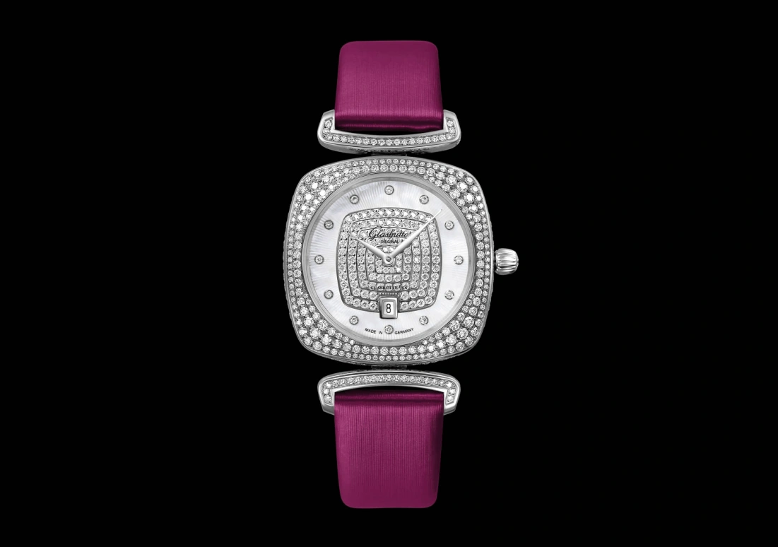 Glashütte Original,Pavonina 31mm,31mm,White Gold,White,Quartz,Date,35712hours,1,1-03-01-05-34-30