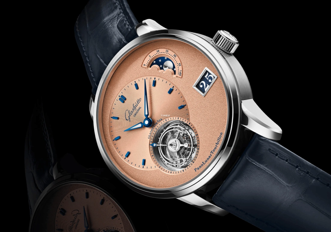 Glashütte Original,Pano 40mm,40mm,Platinum,Salmon,Automatic,Moonphase,Tourbillon,Big Date,1,1-93-03-01-03-61