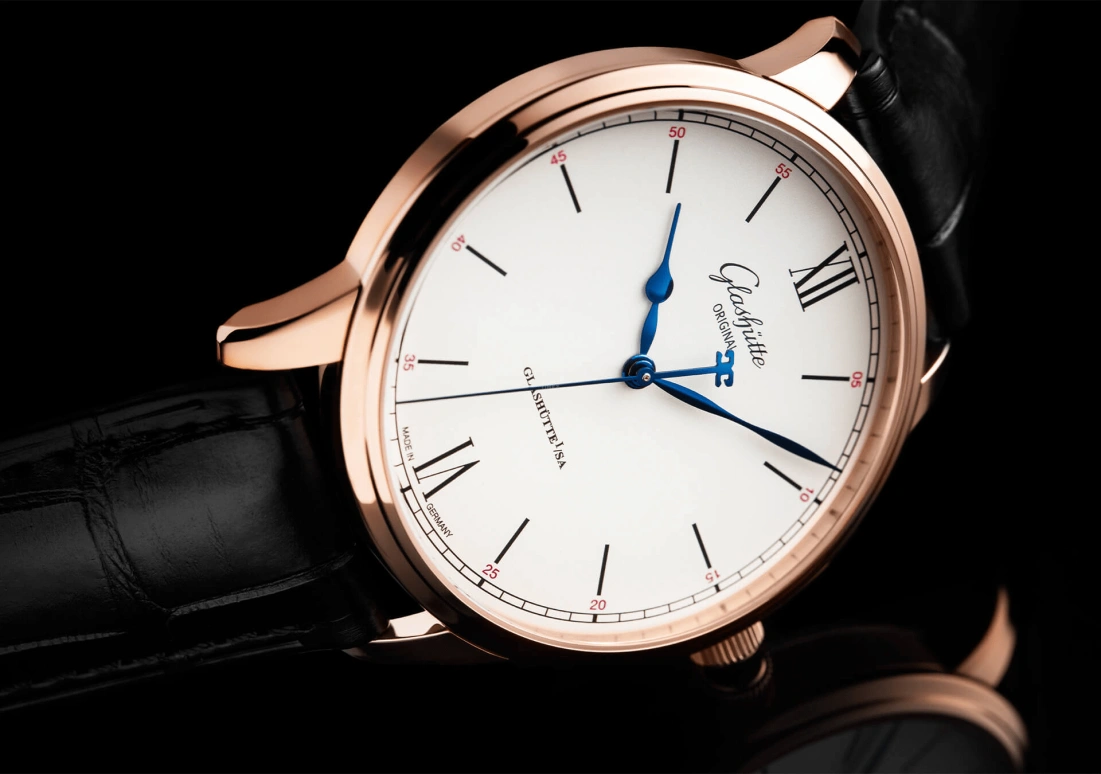 Glashütte Original,Senator 40mm,40mm,Red Gold,White,Automatic,100hours,In-house Caliber,1,1-36-01-02-05-61