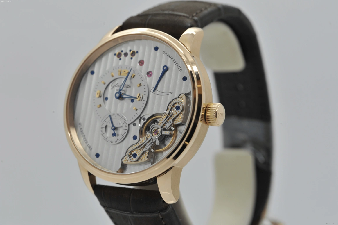Glashütte Original,PanoMatic 42mm,42mm,Rose Gold,Silver,Grey,Handwound,In-house Caliber,Sapphire,Crystal Glass,1,1-66-05-25-25-05
