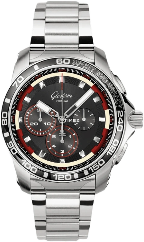Glashütte Original,Spezialist 46mm,46mm,Stainless Steel,Black,In-house Caliber,Sapphire,Crystal Glass,39,39-31-73-73-14