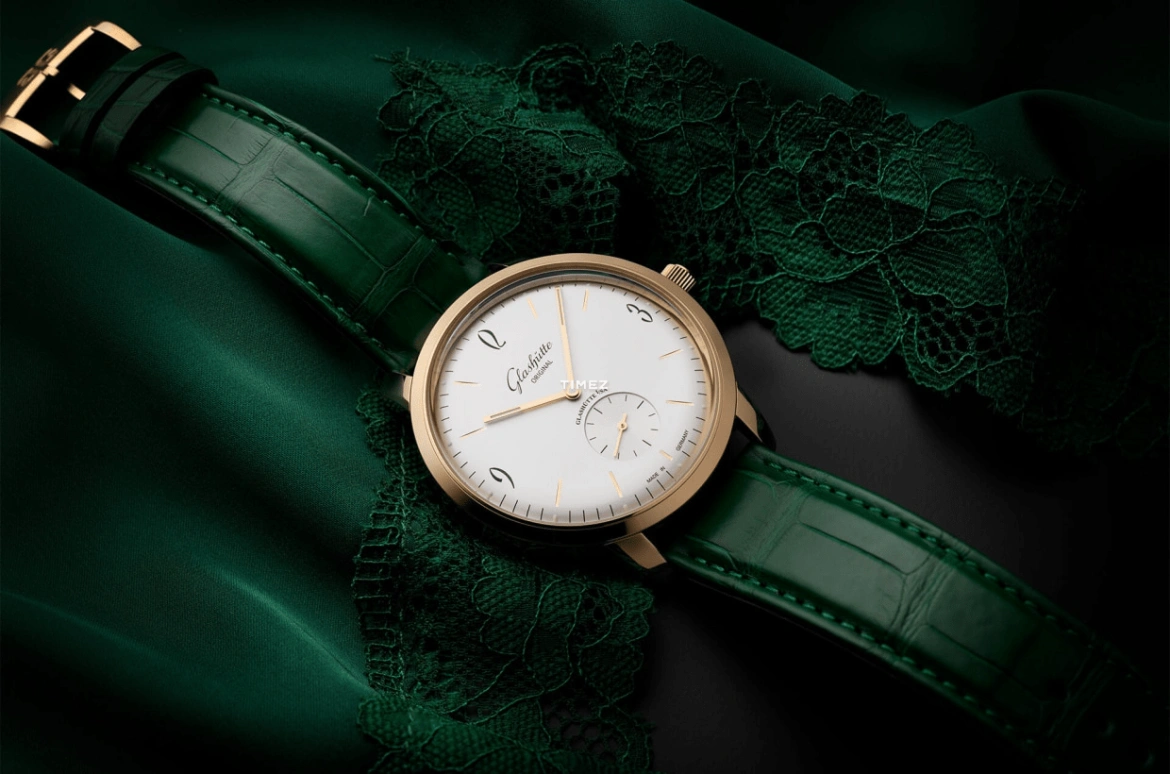 Glashütte Original,Vintage 42mm,42mm,Rose Gold,Silver White,Automatic,Sapphire,Crystal Glass,Round,1,1-39-60-01-01-04