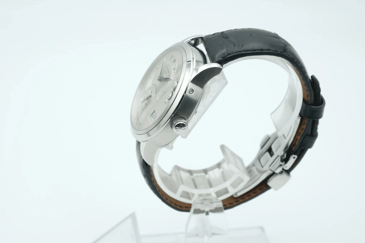 Glashütte Original,Pano 39.30mm,39.30mm,Stainless Steel,Silver White,Automatic,Moonphase,Big Date,90,90-02-05-02-04