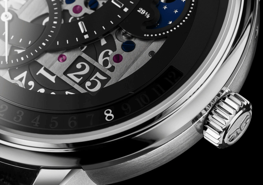 Glashütte Original,PanoMatic 42mm,42mm,Platinum,Luminous,Black,Automatic,100hours,In-house Caliber,1,1-92-10-01-03-62