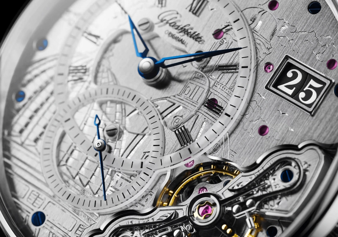 Glashütte Original,PanoMatic 42mm,42mm,Platinum,Grey,Automatic,Big Date,Sapphire,Crystal Glass,1,1-91-03-01-03-61