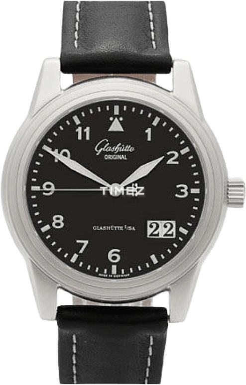 Glashütte Original,Senator 39mm,39mm,Stainless Steel,Black,In-house Caliber,Sapphire,Crystal Glass,39,39-42-07-12-04