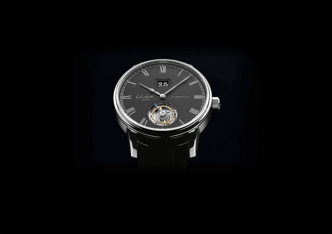 Glashütte Original,Senator 42mm,42mm,White Gold,Grey,Automatic,Tourbillon Escapement,Big Date,1,1-94-03-04-04-04